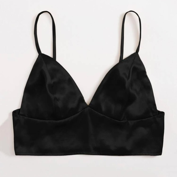 SHEIN Satin Bra Top - Picture 2 of 3